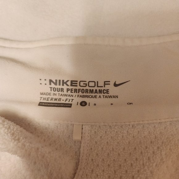 Nike Golf Women's Tour Performance White Zip Up Jacket - Picture 10 of 13